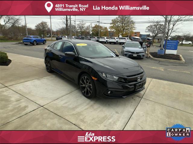 used 2020 Honda Civic car, priced at $21,810