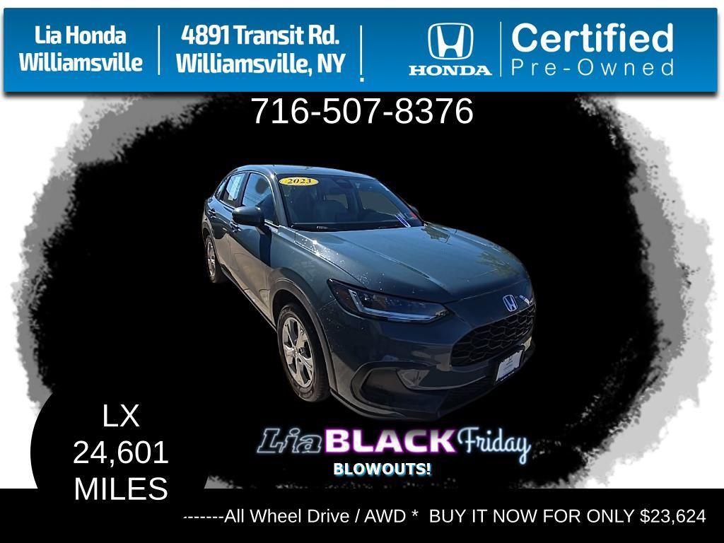 used 2023 Honda HR-V car, priced at $23,624