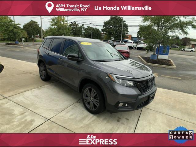 used 2021 Honda Passport car, priced at $27,742