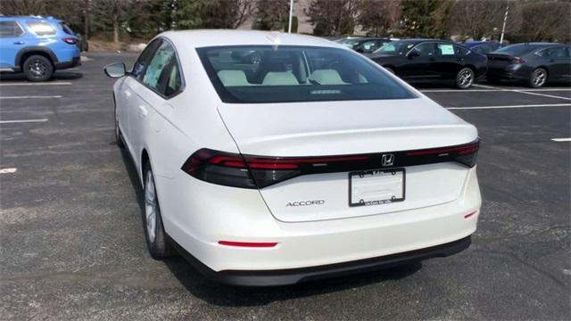 new 2024 Honda Accord car, priced at $29,445