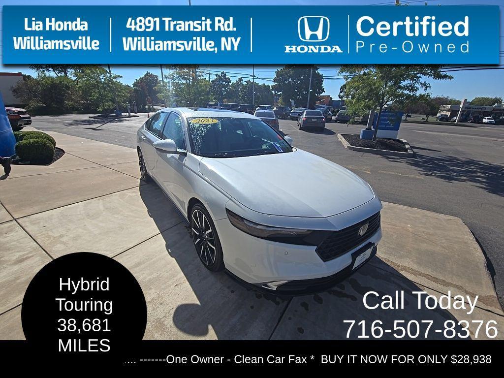 used 2023 Honda Accord Hybrid car, priced at $28,938