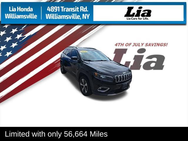 used 2020 Jeep Cherokee car, priced at $18,956
