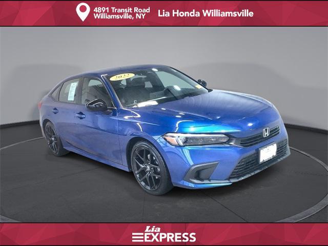used 2022 Honda Civic car, priced at $22,950