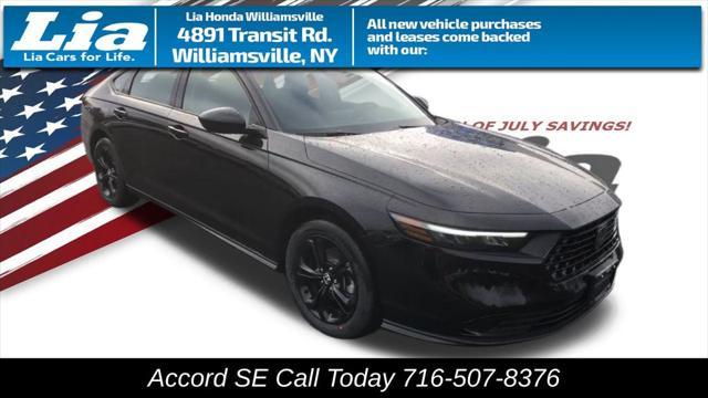 new 2025 Honda Accord car, priced at $31,710