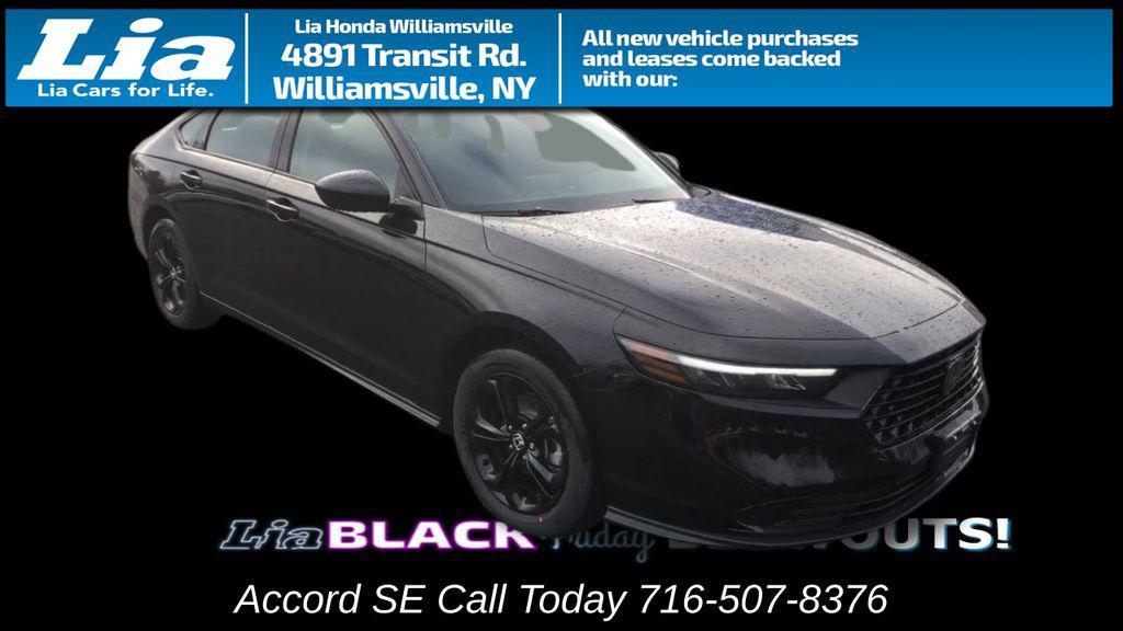 new 2025 Honda Accord car, priced at $31,755