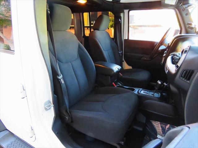 used 2015 Jeep Wrangler Unlimited car, priced at $17,699