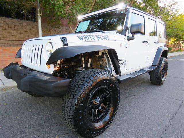 used 2015 Jeep Wrangler Unlimited car, priced at $17,699