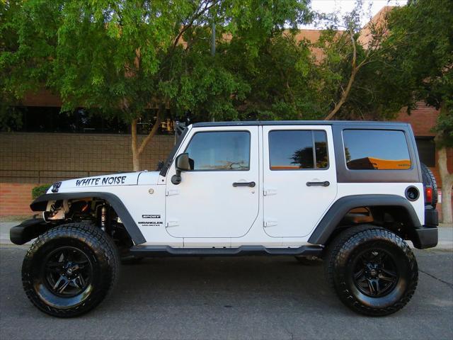 used 2015 Jeep Wrangler Unlimited car, priced at $17,699