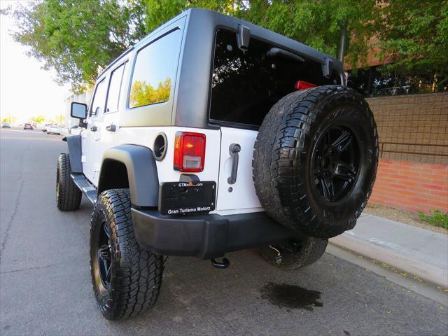 used 2015 Jeep Wrangler Unlimited car, priced at $17,699