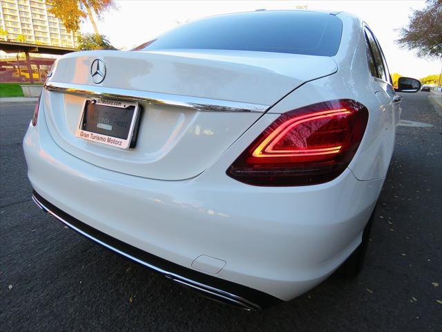 used 2021 Mercedes-Benz C-Class car, priced at $27,999