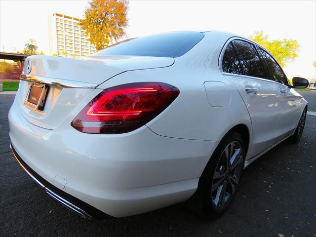 used 2021 Mercedes-Benz C-Class car, priced at $27,999