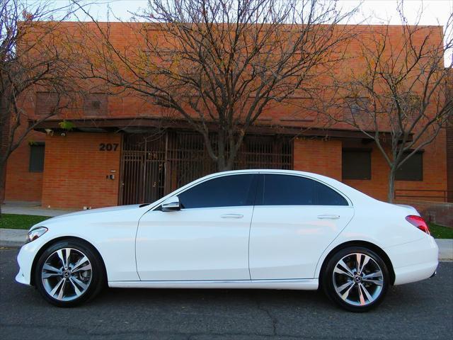 used 2021 Mercedes-Benz C-Class car, priced at $27,999