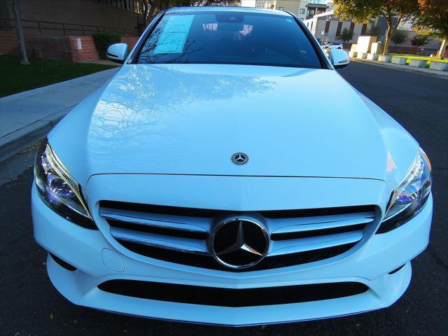 used 2021 Mercedes-Benz C-Class car, priced at $27,999