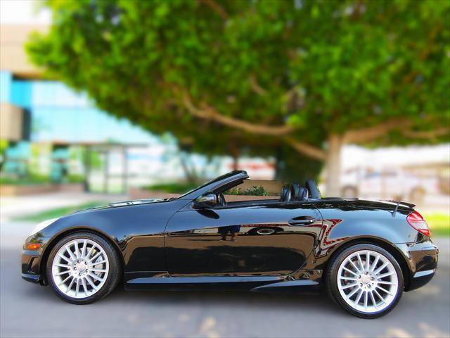 used 2009 Mercedes-Benz SLK-Class car, priced at $12,499