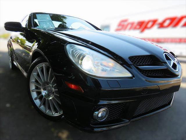 used 2009 Mercedes-Benz SLK-Class car, priced at $12,499