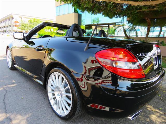 used 2009 Mercedes-Benz SLK-Class car, priced at $12,499