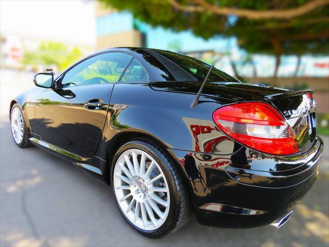 used 2009 Mercedes-Benz SLK-Class car, priced at $12,499