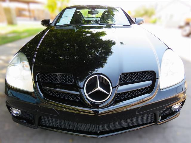 used 2009 Mercedes-Benz SLK-Class car, priced at $12,499