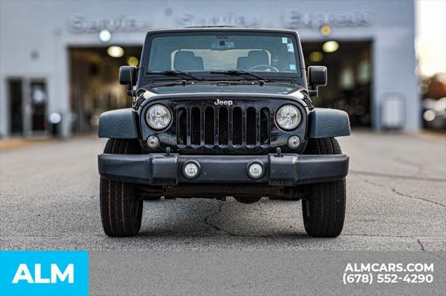 used 2015 Jeep Wrangler car, priced at $14,096