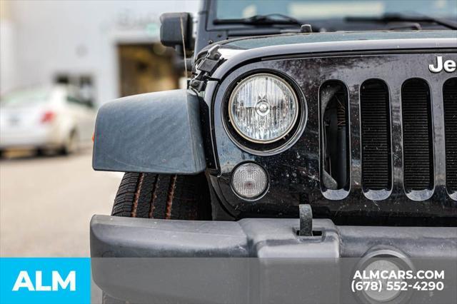 used 2015 Jeep Wrangler car, priced at $14,096