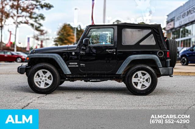 used 2015 Jeep Wrangler car, priced at $14,096