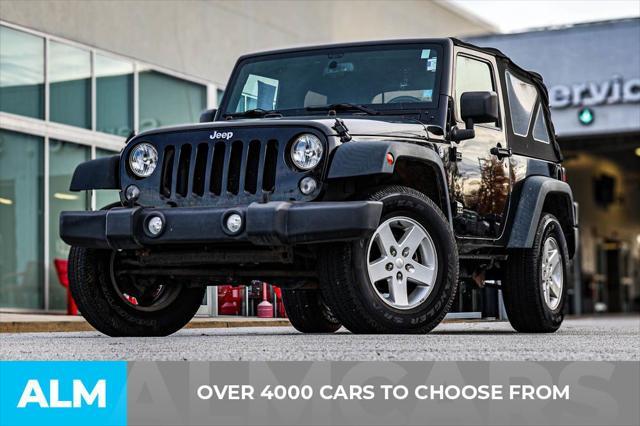 used 2015 Jeep Wrangler car, priced at $14,096