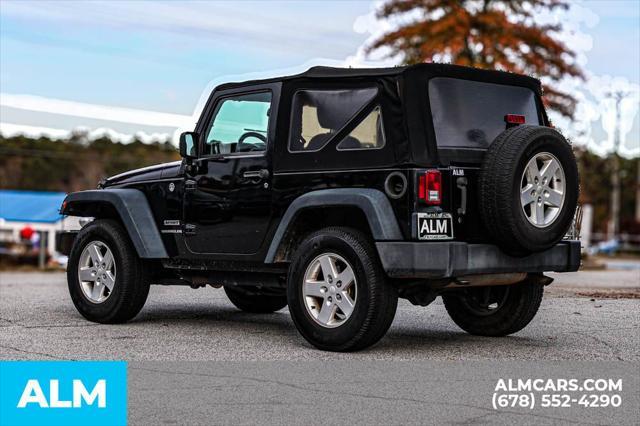 used 2015 Jeep Wrangler car, priced at $14,096