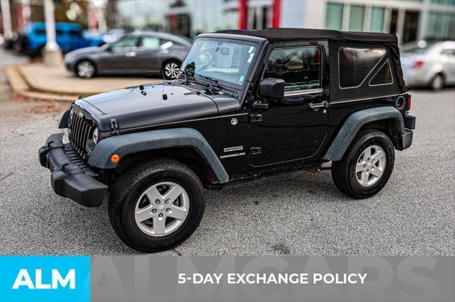 used 2015 Jeep Wrangler car, priced at $14,096