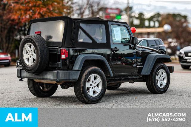 used 2015 Jeep Wrangler car, priced at $14,096