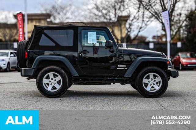 used 2015 Jeep Wrangler car, priced at $14,096