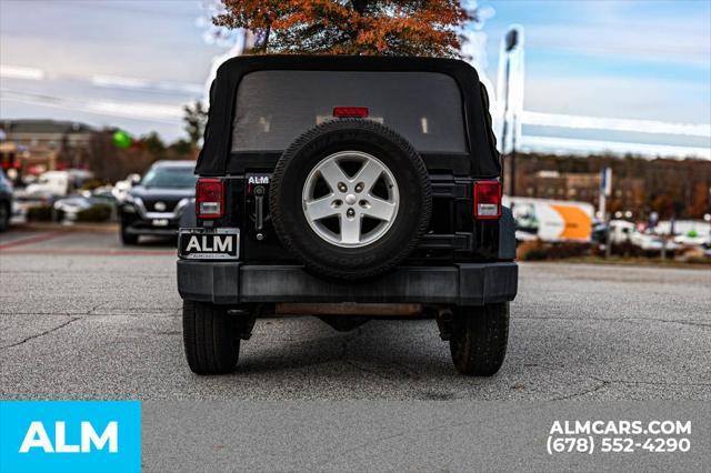 used 2015 Jeep Wrangler car, priced at $14,096