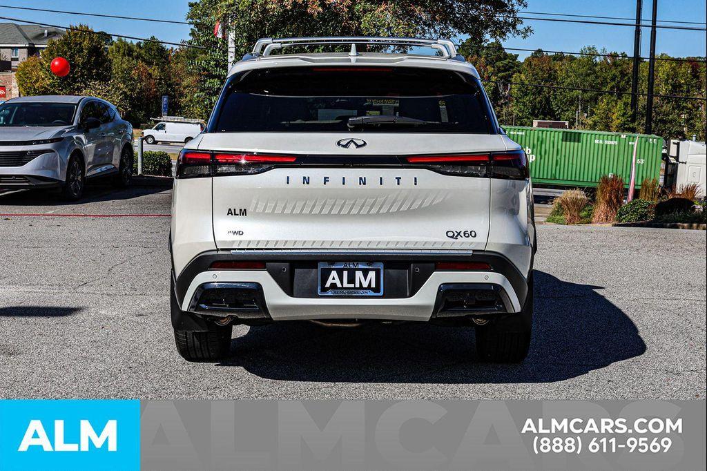 used 2025 INFINITI QX60 car, priced at $42,860