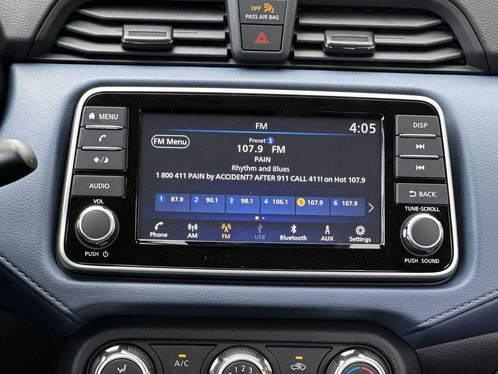new 2025 Nissan Versa car, priced at $21,058