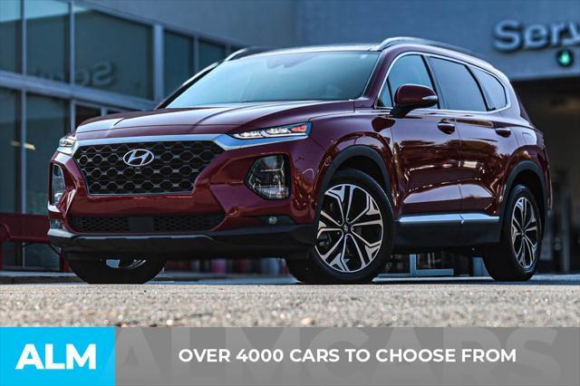 used 2019 Hyundai Santa Fe car, priced at $19,720