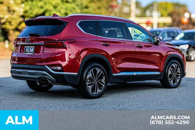 used 2019 Hyundai Santa Fe car, priced at $19,720