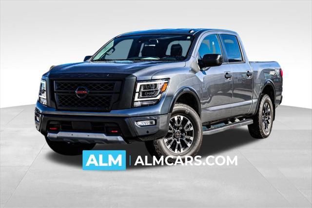 used 2021 Nissan Titan car, priced at $37,697