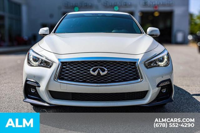 used 2022 INFINITI Q50 car, priced at $27,460