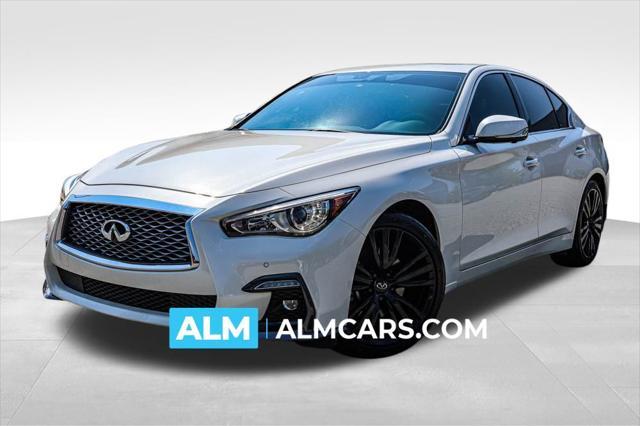 used 2022 INFINITI Q50 car, priced at $27,460