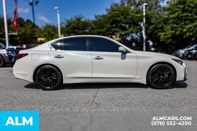 used 2022 INFINITI Q50 car, priced at $27,460