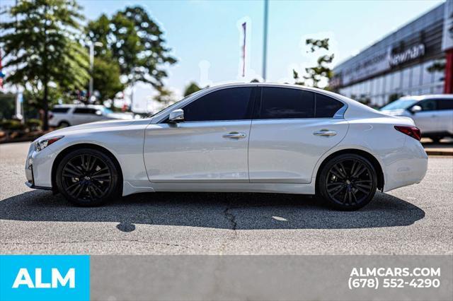 used 2022 INFINITI Q50 car, priced at $27,460