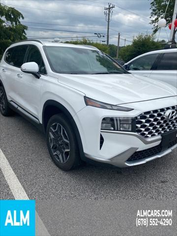 used 2022 Hyundai Santa Fe car, priced at $23,760