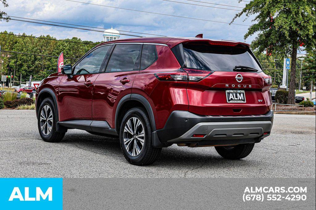 used 2021 Nissan Rogue car, priced at $13,420
