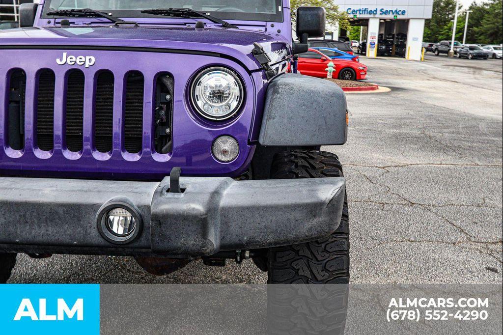 used 2018 Jeep Wrangler JK Unlimited car, priced at $26,520