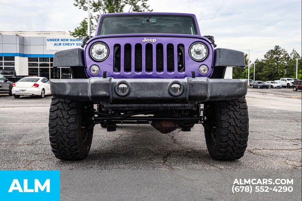 used 2018 Jeep Wrangler JK Unlimited car, priced at $26,520