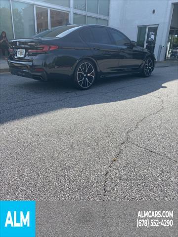 used 2022 BMW M550 car, priced at $56,720