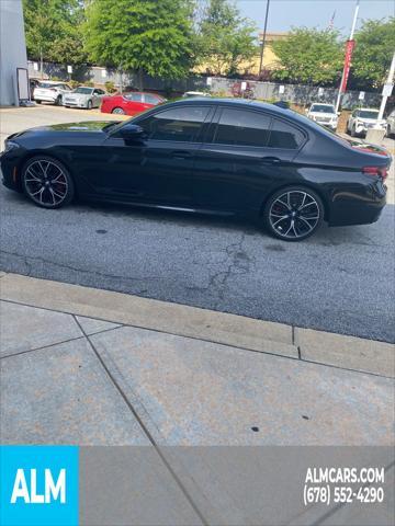 used 2022 BMW M550 car, priced at $56,720
