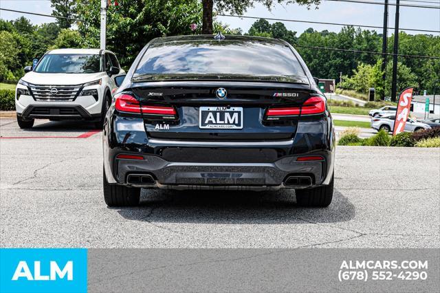 used 2022 BMW M550 car, priced at $52,920