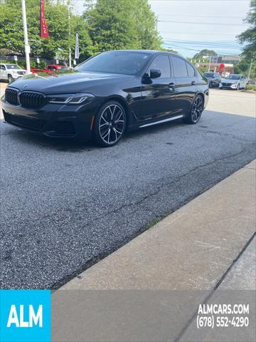 used 2022 BMW M550 car, priced at $56,720