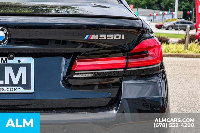 used 2022 BMW M550 car, priced at $52,920