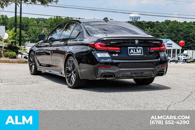 used 2022 BMW M550 car, priced at $52,920